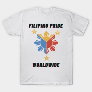 Pinoy Pride Filipino Worldwide T-Shirt